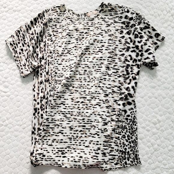 UO Band if Gypsies tunic top shirt dress leopard cheetah animal print small - Picture 3 of 10